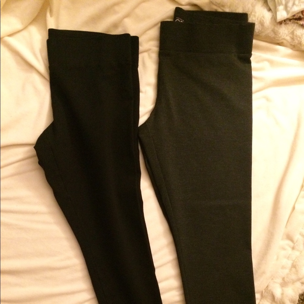 2 pairs of L Loft leggings